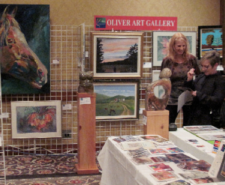 Shannon Ford at the Artists and Authors Show, 