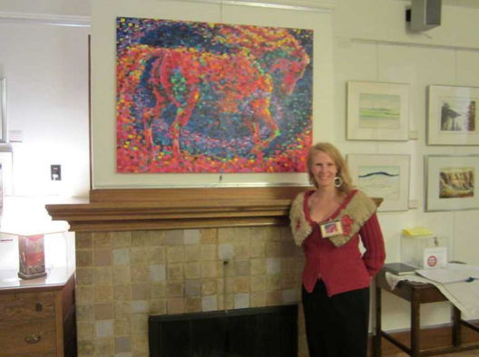 Shannon Ford at George and Friends Art Show 2011