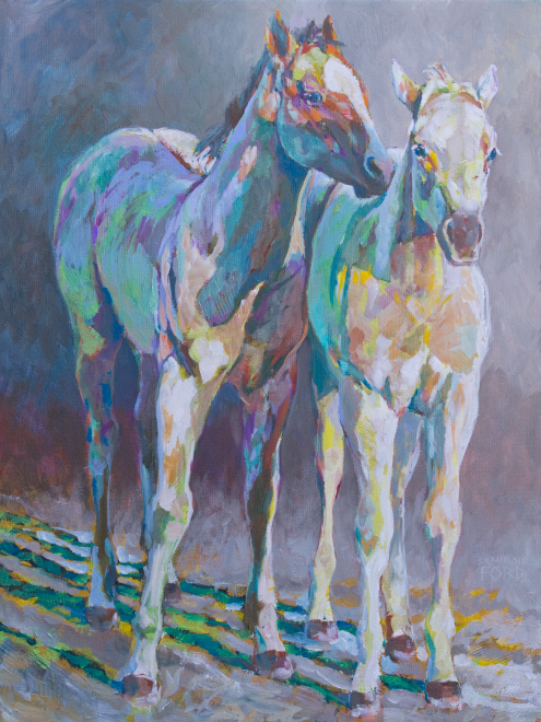 equine art, horse art, Arabian Horse Painting