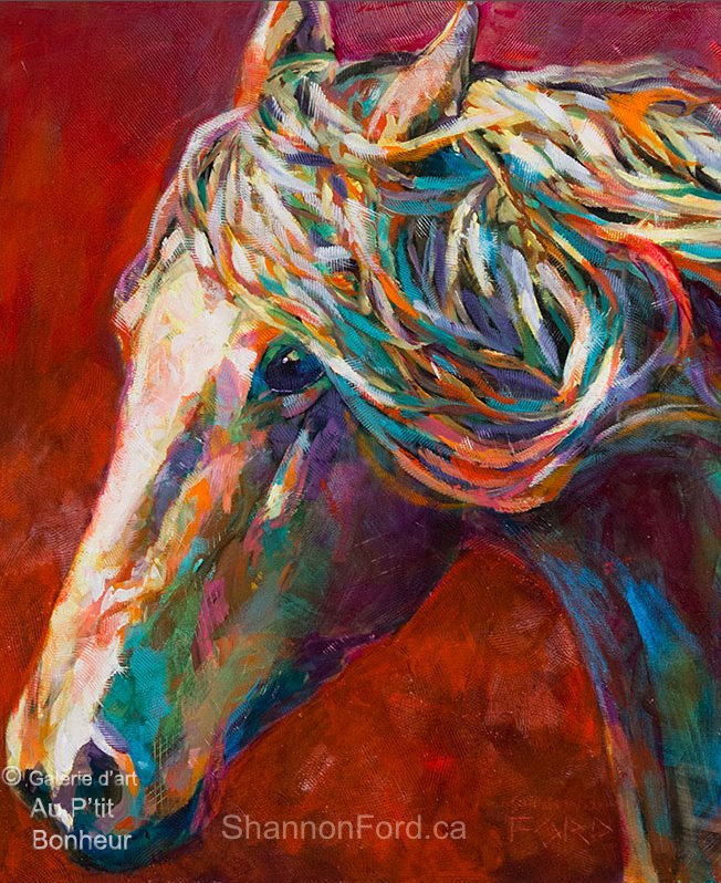 Black Bear painting, shannon ford