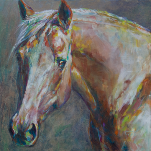 equine art, horse art, Arabian Horse Painting