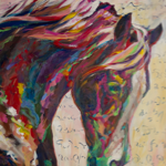 the horse is the prayer, equine art by Shannon Ford, 