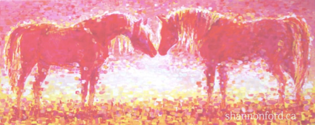 equine art, horse art, Arabian Horse Painting